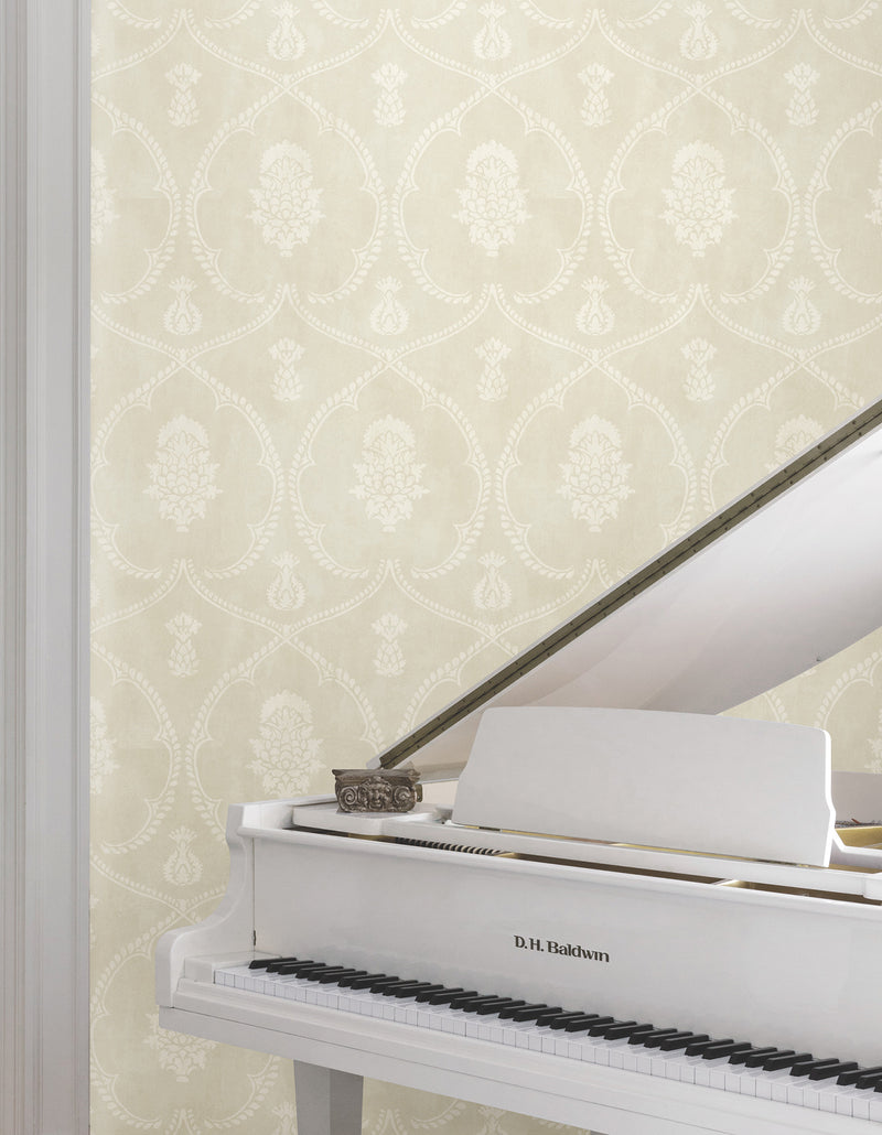 Royal Damask Wallpaper Wallpaper Ronald Redding   