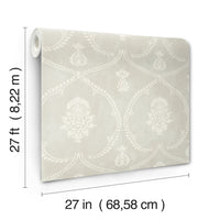 Royal Damask Wallpaper Wallpaper Ronald Redding   