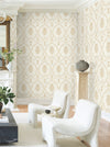 Royal Damask Wallpaper Wallpaper Ronald Redding   