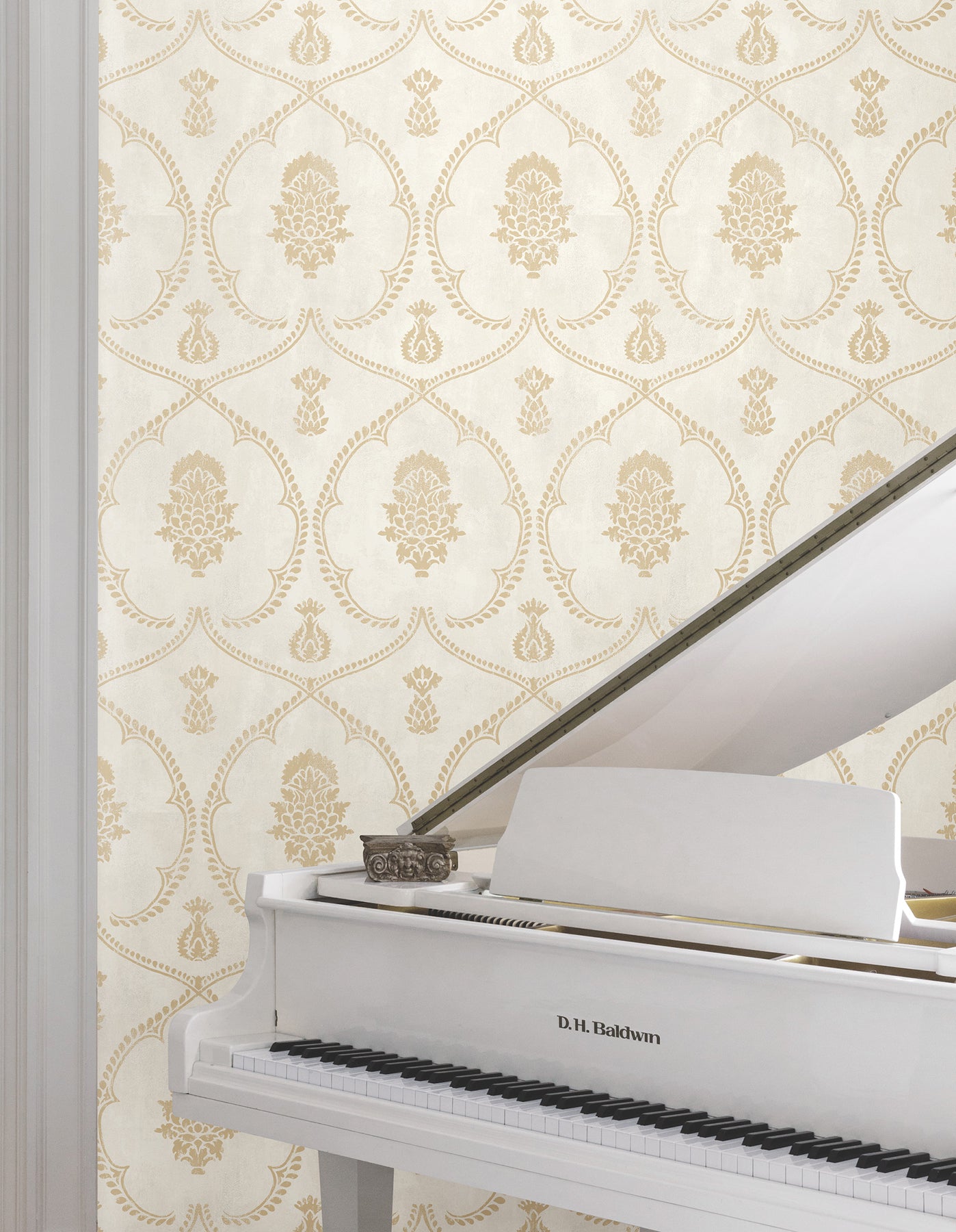 Royal Damask Wallpaper Wallpaper Ronald Redding   