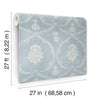 Royal Damask Wallpaper Wallpaper Ronald Redding   