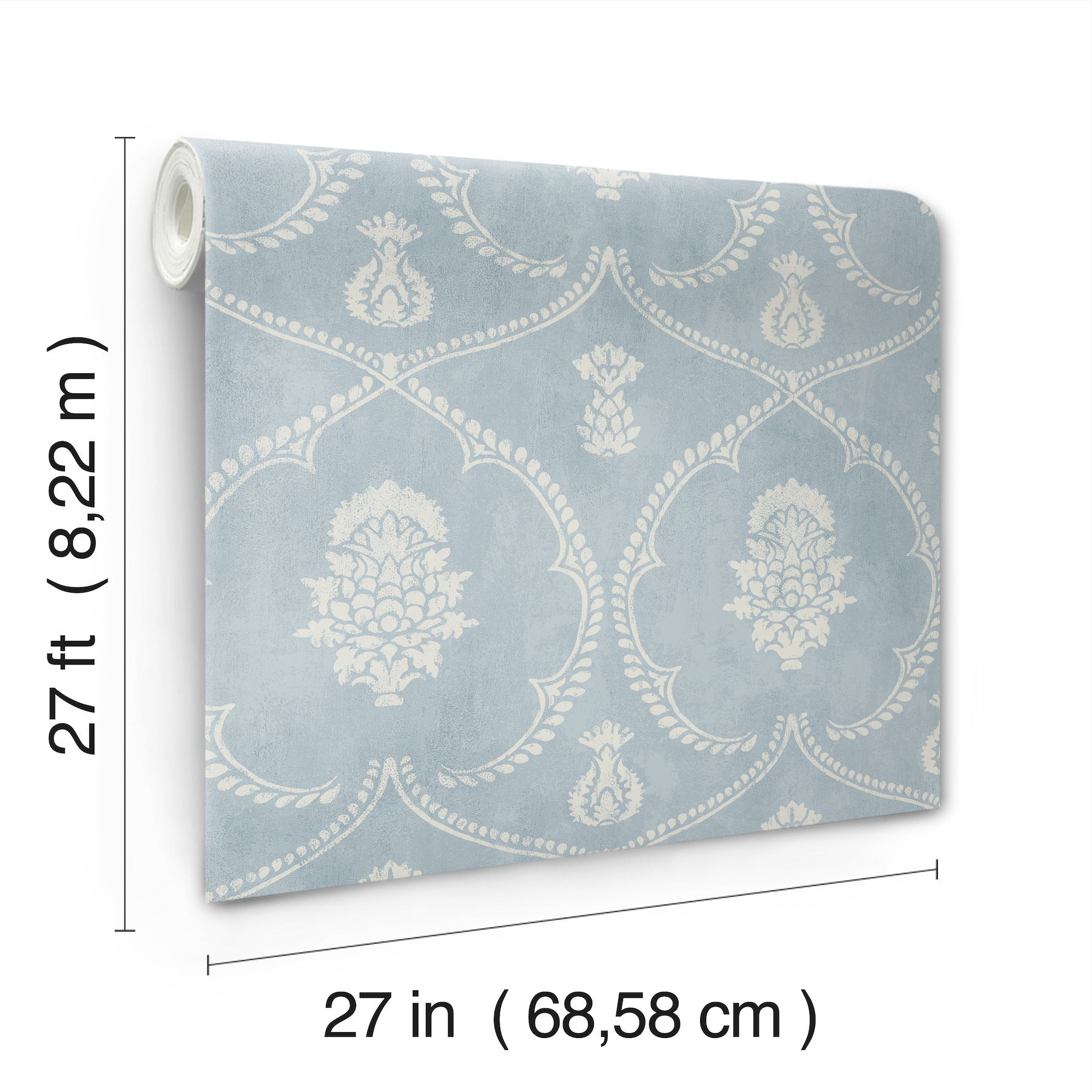Royal Damask Wallpaper Wallpaper Ronald Redding   