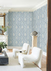 Royal Damask Wallpaper Wallpaper Ronald Redding   
