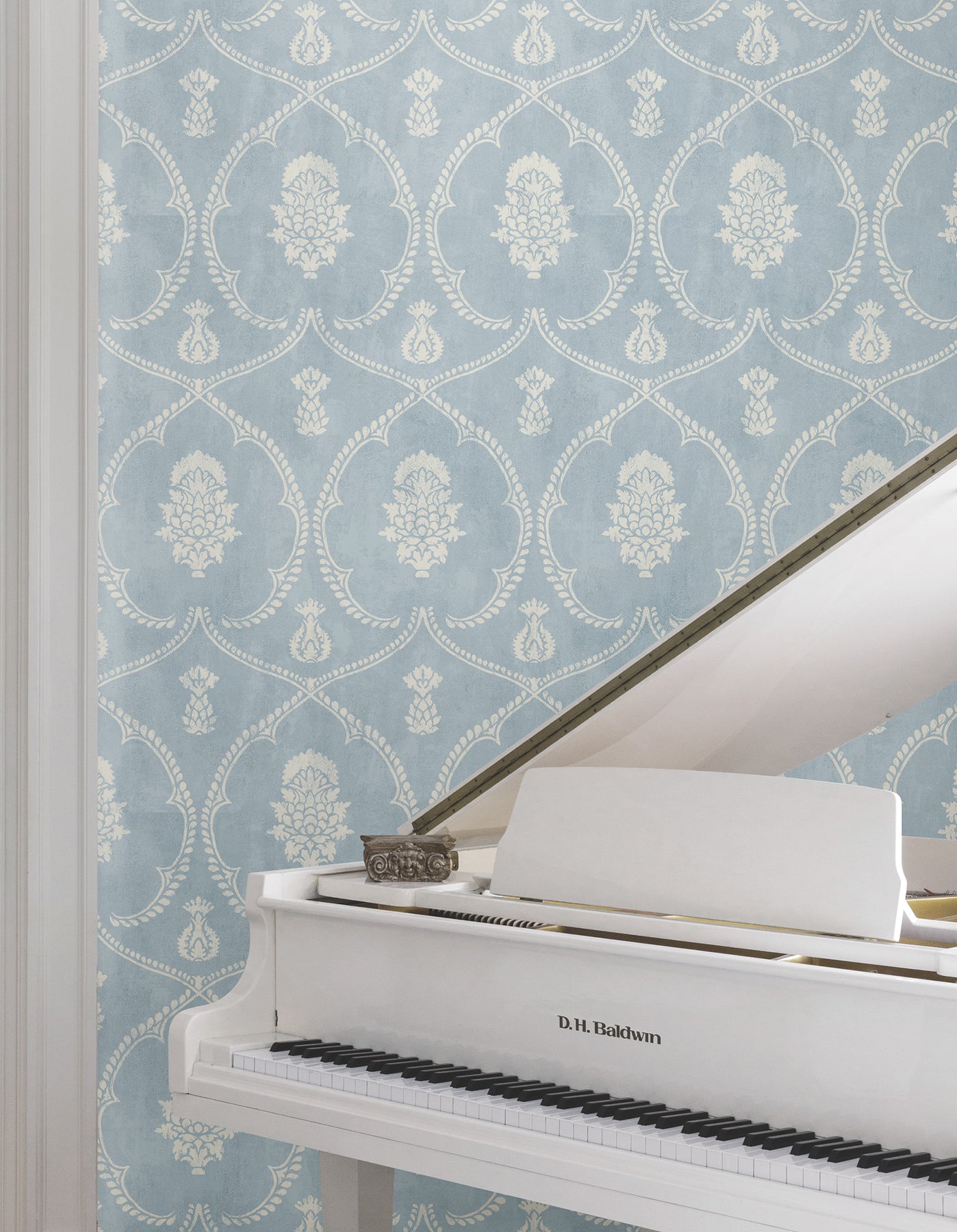 Royal Damask Wallpaper Wallpaper Ronald Redding   