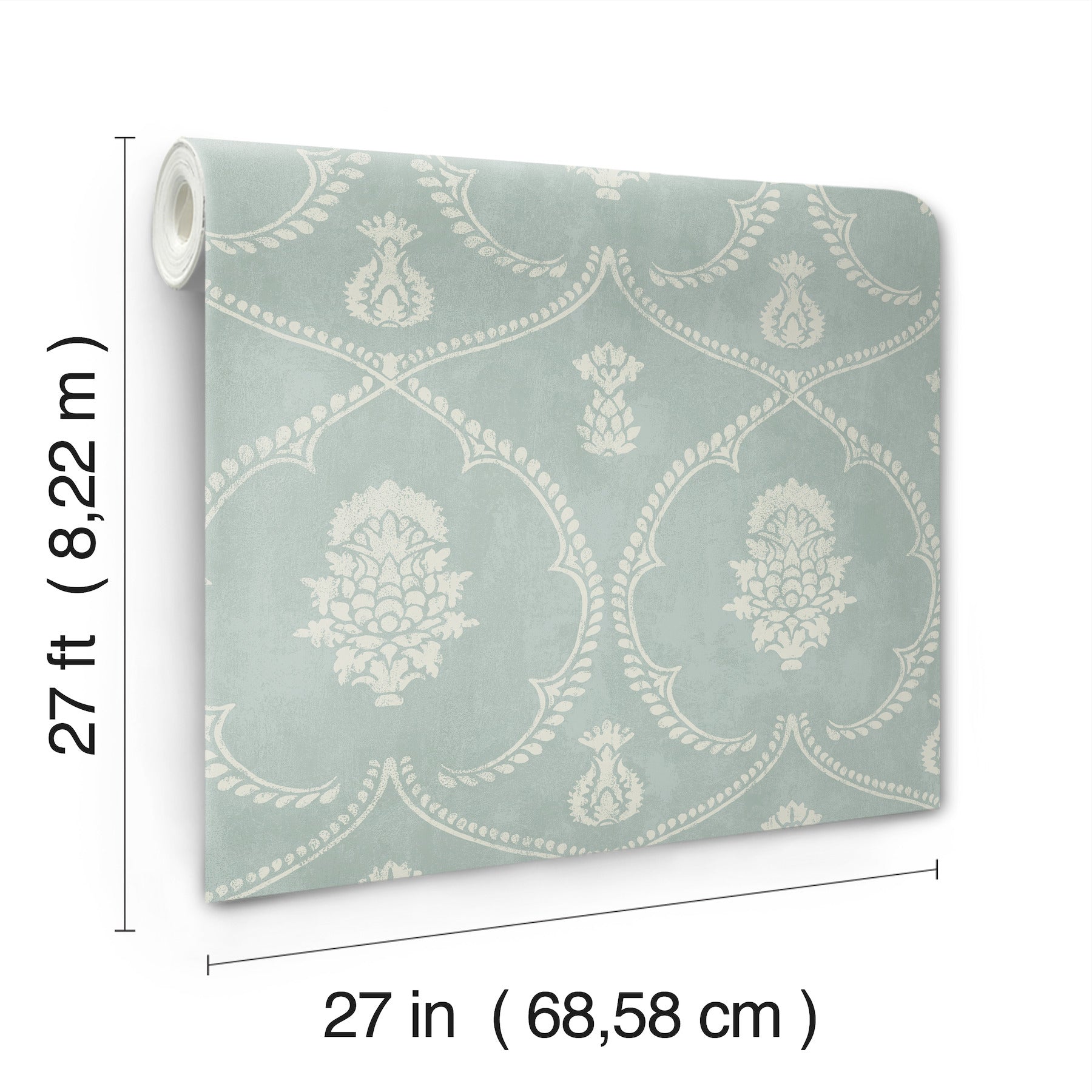 Royal Damask Wallpaper Wallpaper Ronald Redding   