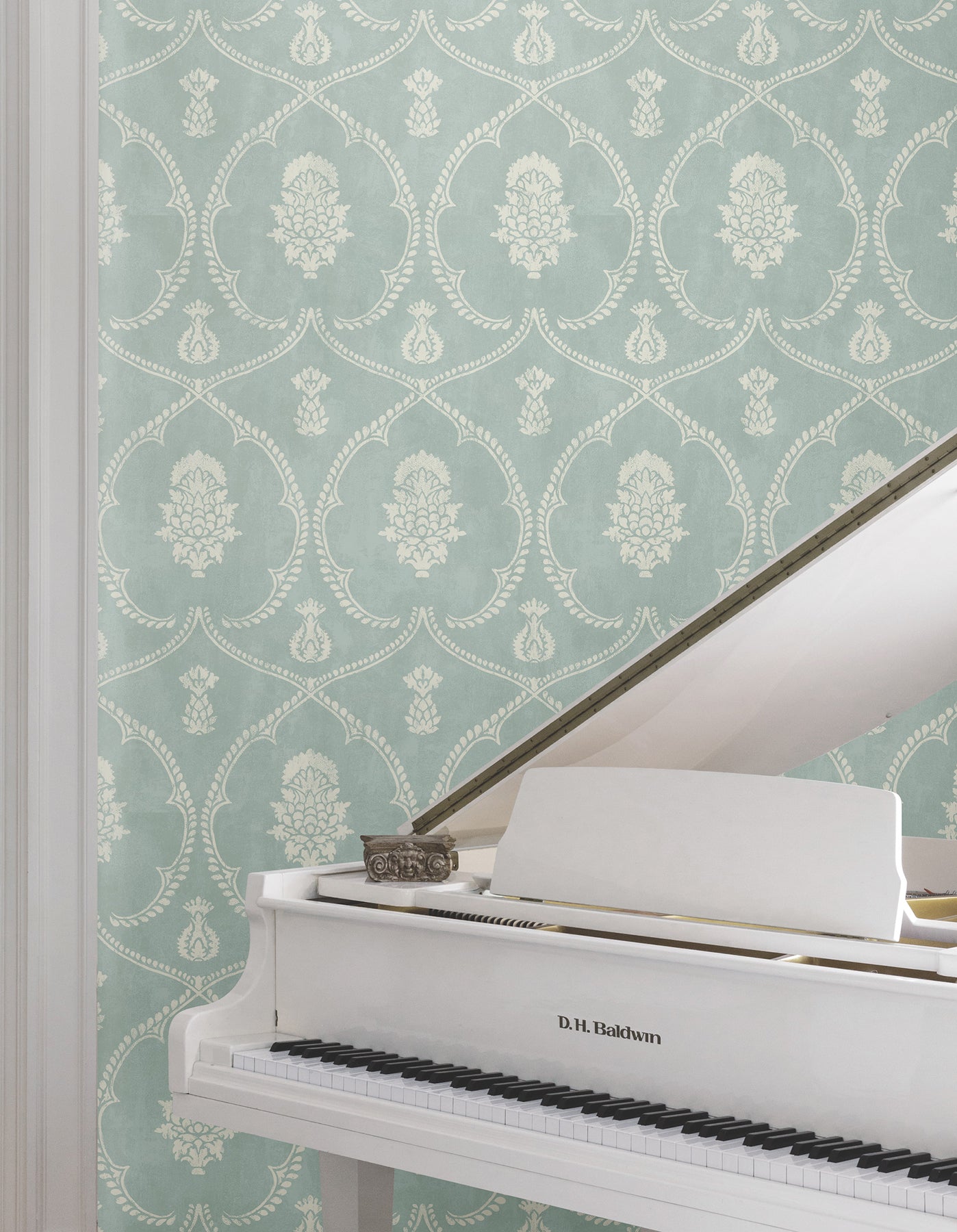 Royal Damask Wallpaper Wallpaper Ronald Redding   