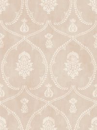 Royal Damask Wallpaper Wallpaper Ronald Redding Double Roll Blush 
