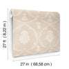 Royal Damask Wallpaper Wallpaper Ronald Redding   