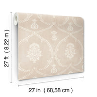 Royal Damask Wallpaper Wallpaper Ronald Redding   