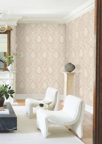 Royal Damask Wallpaper Wallpaper Ronald Redding   