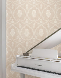 Royal Damask Wallpaper Wallpaper Ronald Redding   
