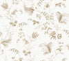 Floral Lace Wallpaper Wallpaper Ronald Redding Double Roll Taupe 