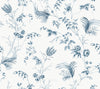 Floral Lace Wallpaper Wallpaper Ronald Redding Double Roll Navy 
