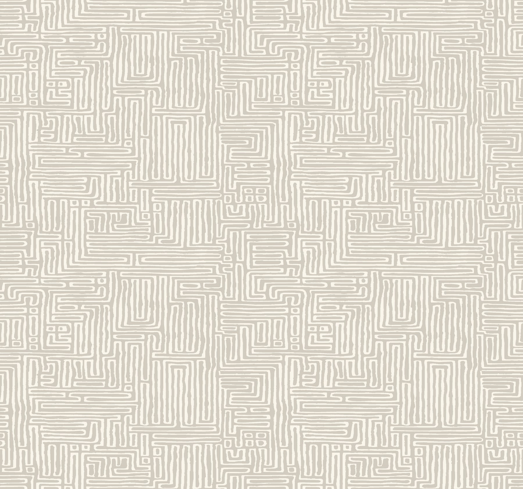 Passages Wallpaper Wallpaper Ronald Redding Double Roll Taupe 