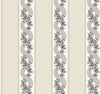 Abbey's Garland Wallpaper Wallpaper Ronald Redding Double Roll Black & White 