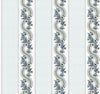 Abbey's Garland Wallpaper Wallpaper Ronald Redding Double Roll Aqua 