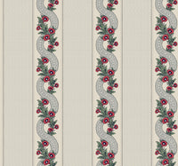 Abbey's Garland Wallpaper Wallpaper Ronald Redding Double Roll Ruby 