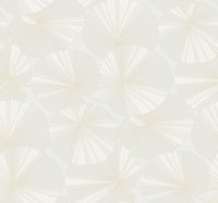 Layered Lily Pads Wallpaper Wallpaper Candice Olson Double Roll White 