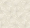 Layered Lily Pads Wallpaper Wallpaper Candice Olson Double Roll Cream 