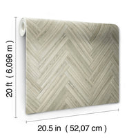 Hermosa Herringbone Premium Peel + Stick Wallpaper Peel and Stick Wallpaper York   