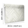 Hermosa Herringbone Premium Peel + Stick Wallpaper Peel and Stick Wallpaper York   