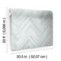 Hermosa Herringbone Premium Peel + Stick Wallpaper Peel and Stick Wallpaper York   