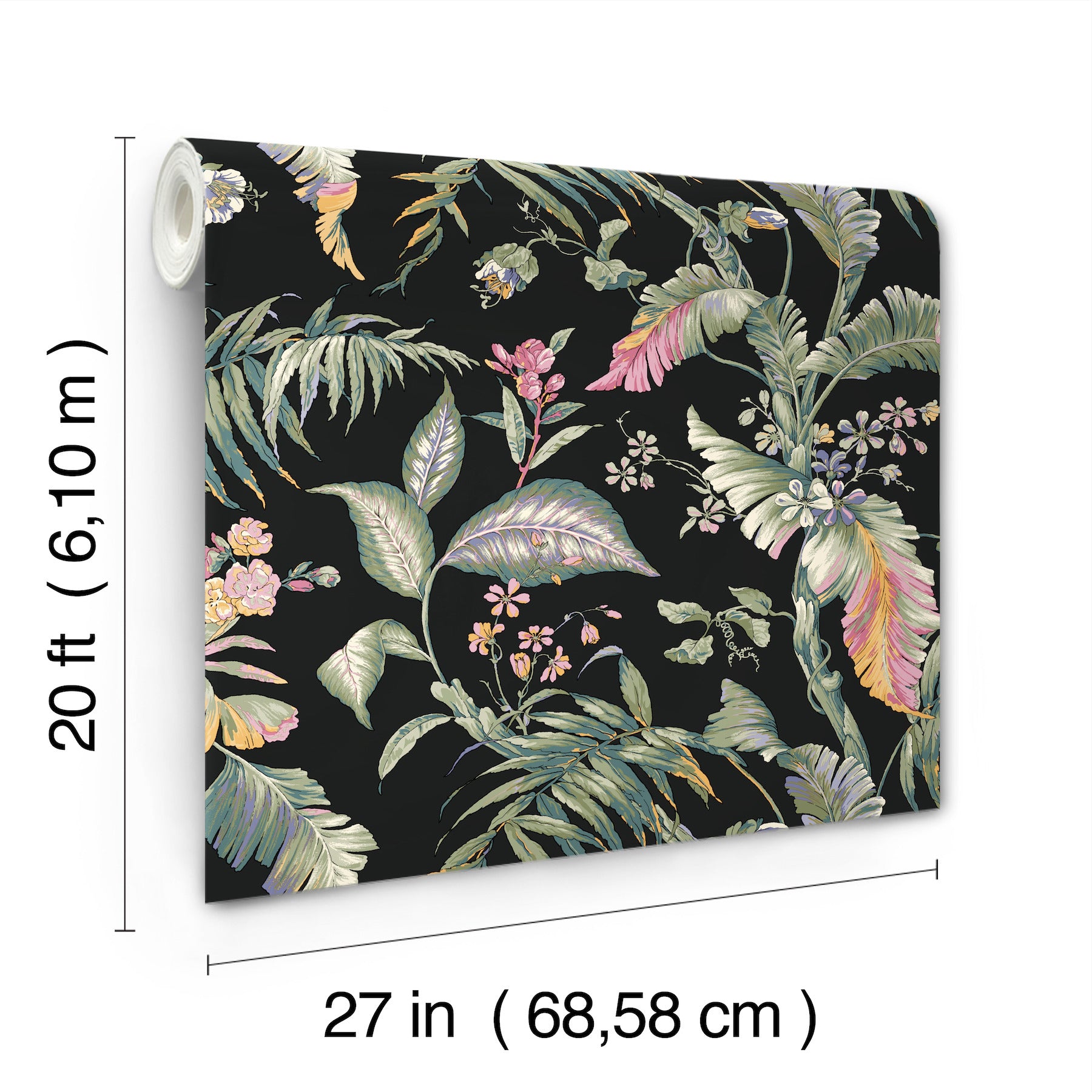 Fiji Garden Premium Peel + Stick Wallpaper Peel and Stick Wallpaper York   