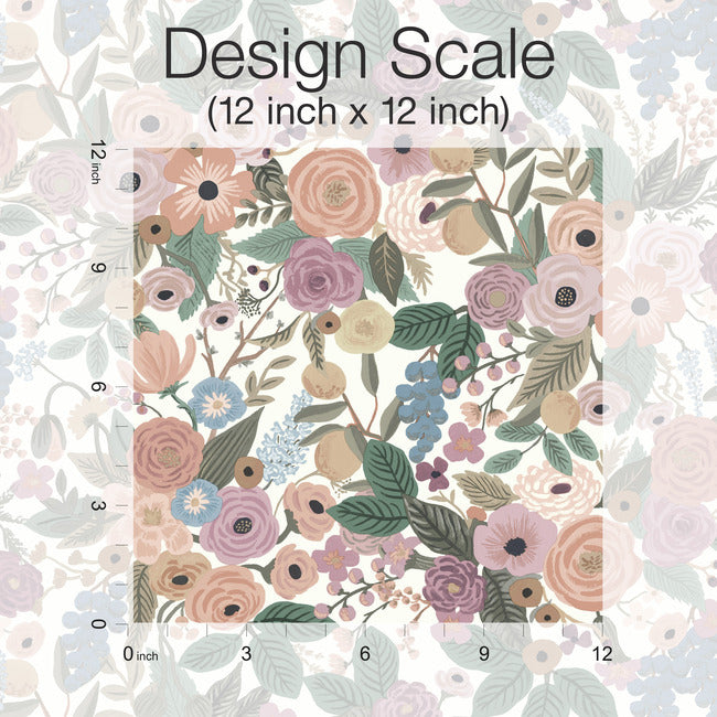 Garden Party Premium Peel + Stick Wallpaper Peel and Stick Wallpaper Rifle Paper Co.   
