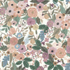 Garden Party Premium Peel + Stick Wallpaper Peel and Stick Wallpaper Rifle Paper Co. Roll Blush Multi 
