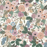 Garden Party Premium Peel + Stick Wallpaper Peel and Stick Wallpaper Rifle Paper Co. Roll Blush Multi 