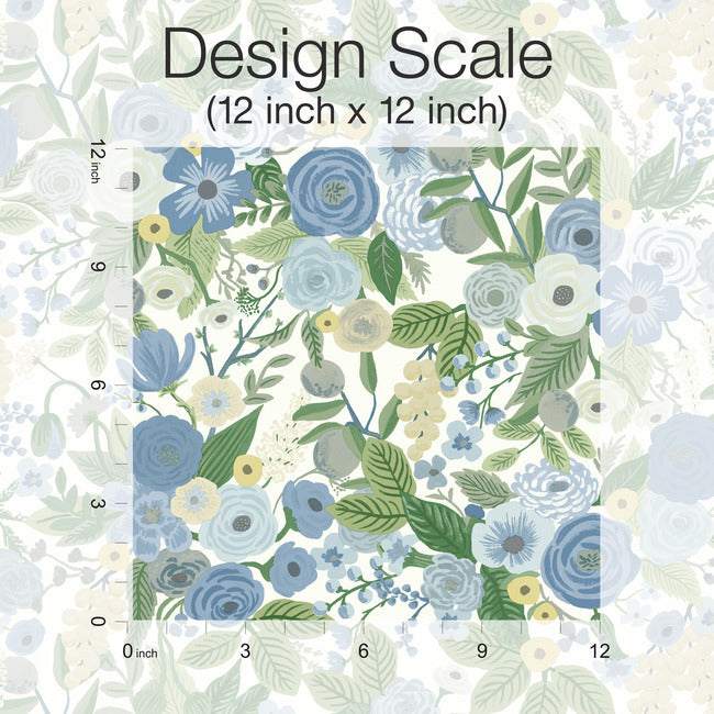 Garden Party Premium Peel + Stick Wallpaper Peel and Stick Wallpaper Rifle Paper Co.   