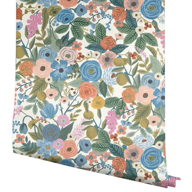 Garden Party Premium Peel + Stick Wallpaper Peel and Stick Wallpaper Rifle Paper Co.   