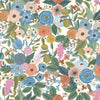 Garden Party Premium Peel + Stick Wallpaper Peel and Stick Wallpaper Rifle Paper Co. Roll Cobalt Multi 