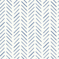 Painted Herringbone Peel and Stick Wallpaper Peel and Stick Wallpaper York Wallcoverings Roll Navy 