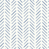 Painted Herringbone Peel and Stick Wallpaper Peel and Stick Wallpaper York Wallcoverings Roll Navy 