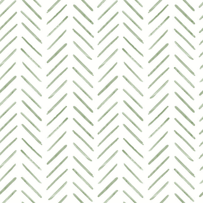 Painted Herringbone Peel and Stick Wallpaper Peel and Stick Wallpaper York Wallcoverings Roll Fern 