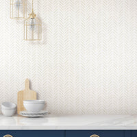 Painted Herringbone Peel and Stick Wallpaper Peel and Stick Wallpaper York Wallcoverings   