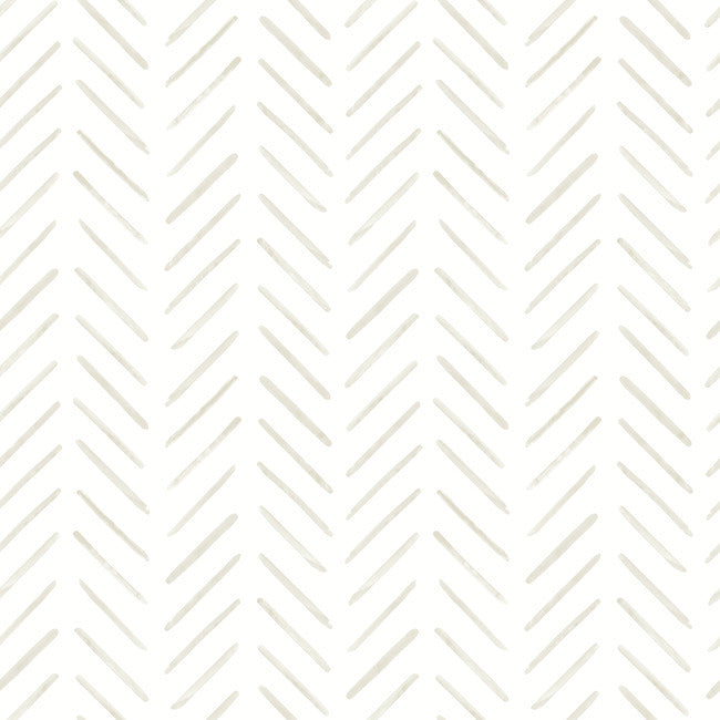 Painted Herringbone Peel and Stick Wallpaper Peel and Stick Wallpaper York Wallcoverings Roll Sand 