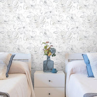 Floral Dreams Premium Peel + Stick Wallpaper Peel and Stick Wallpaper York Wallcoverings   