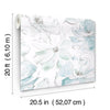 Floral Dreams Premium Peel + Stick Wallpaper Peel and Stick Wallpaper York Wallcoverings   