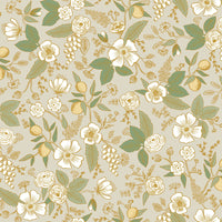 Colette Peel + Stick Wallpaper Peel and Stick Wallpaper Rifle Paper Co. Roll Linen 
