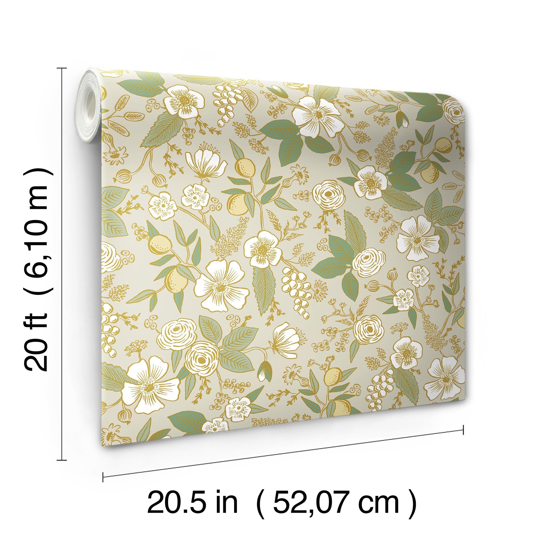 Colette Peel + Stick Wallpaper Peel and Stick Wallpaper Rifle Paper Co.   
