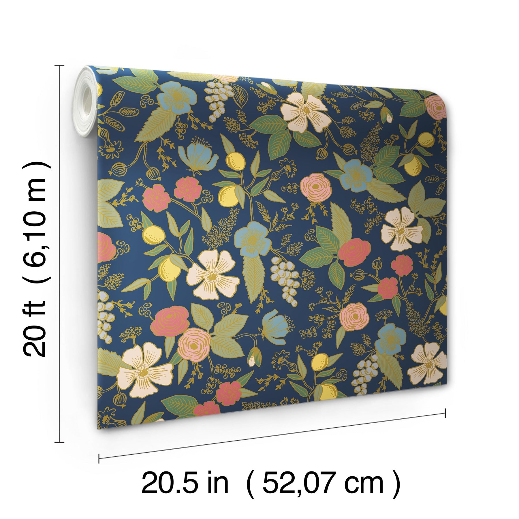 Colette Peel + Stick Wallpaper Peel and Stick Wallpaper Rifle Paper Co.   