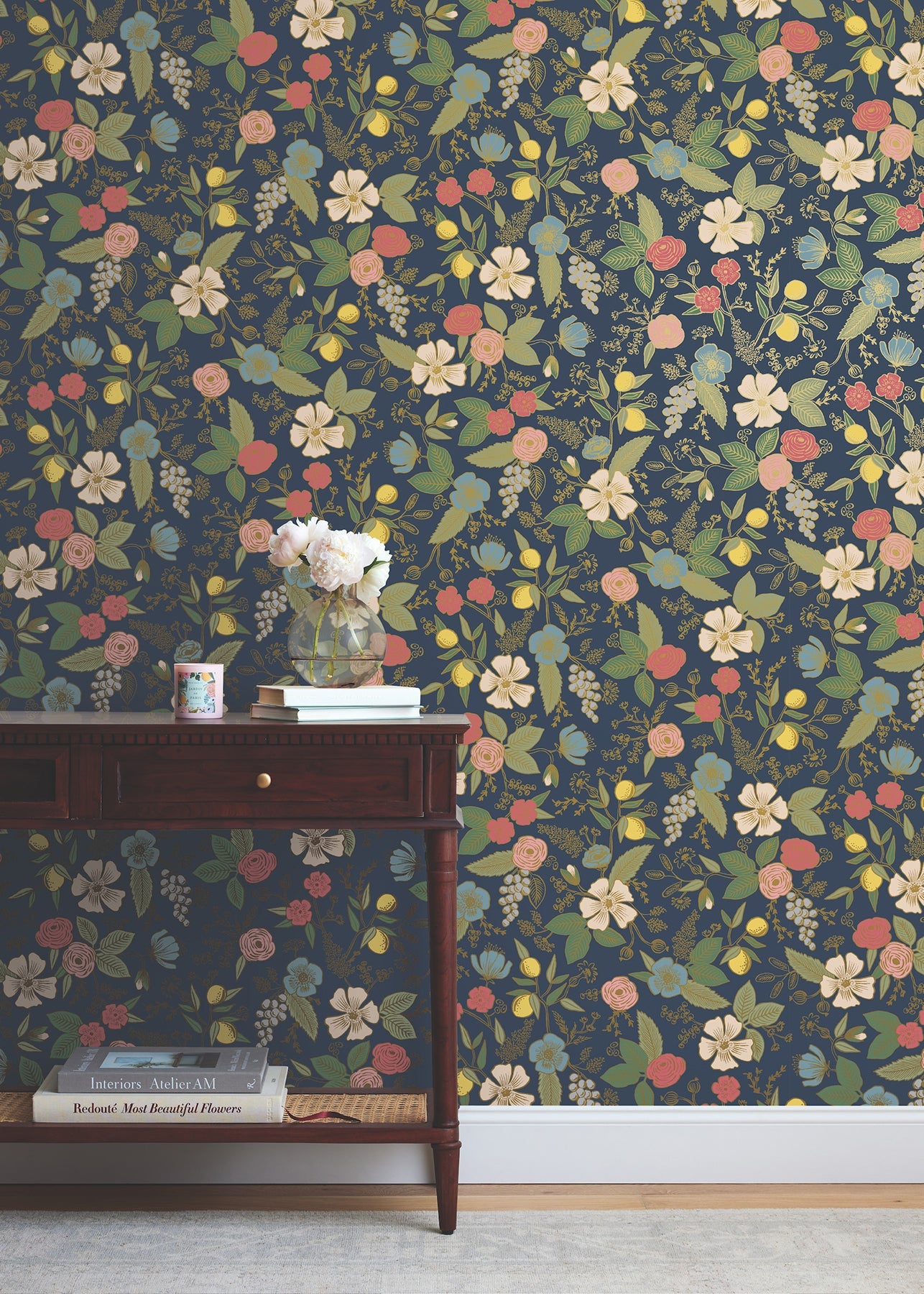 Colette Peel + Stick Wallpaper Peel and Stick Wallpaper Rifle Paper Co.   