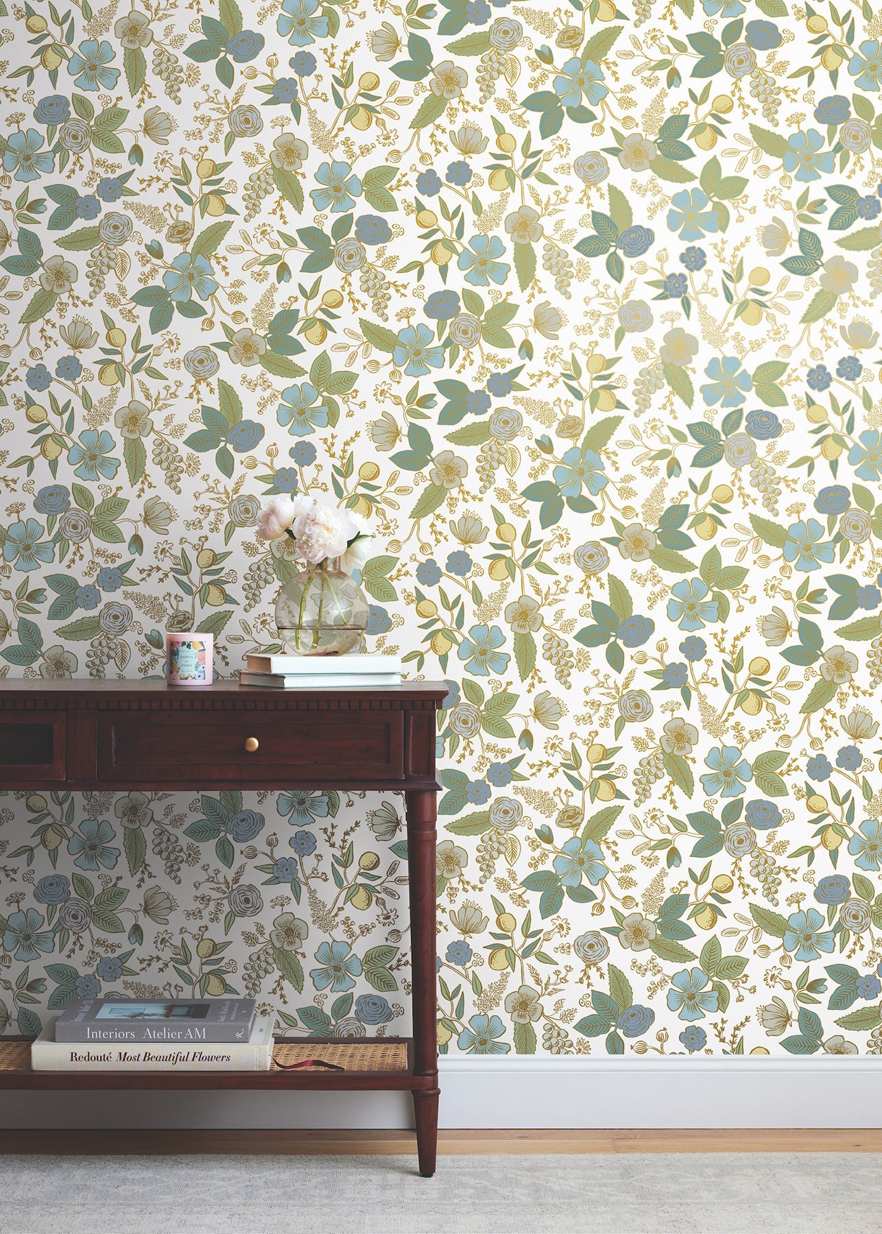 Colette Peel + Stick Wallpaper Peel and Stick Wallpaper Rifle Paper Co.   