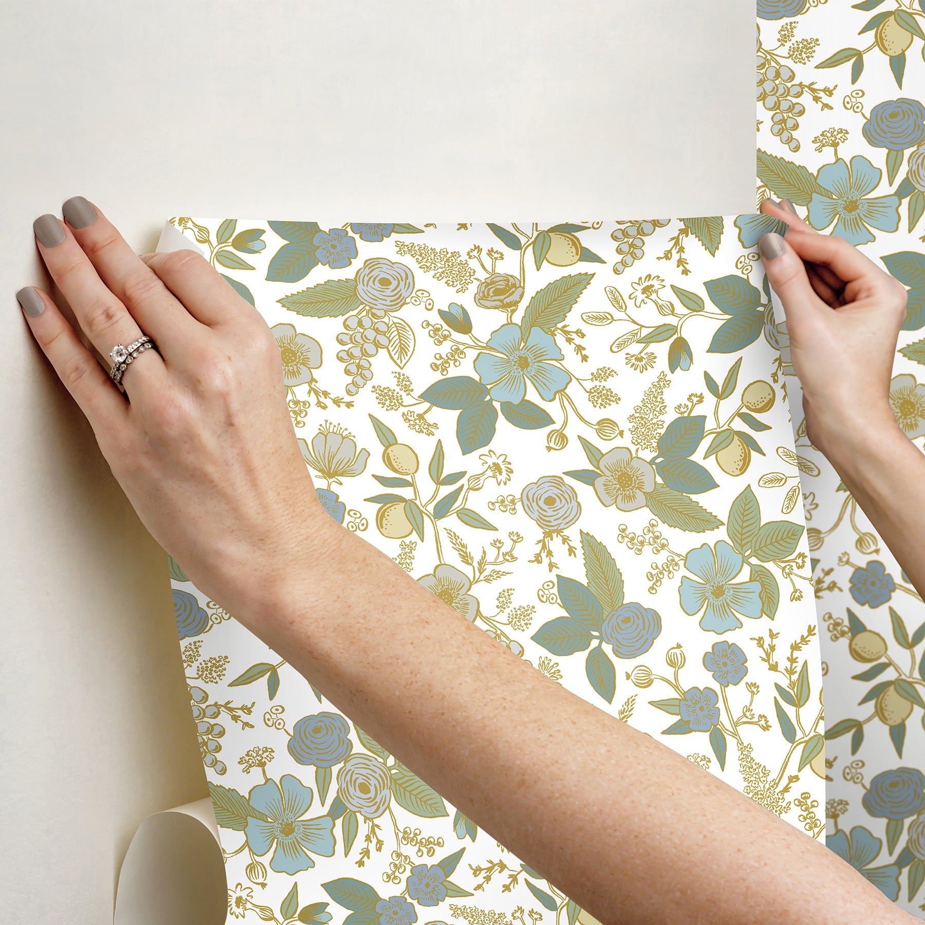 Colette Peel + Stick Wallpaper Peel and Stick Wallpaper Rifle Paper Co.   