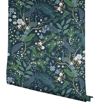 Peacock Garden Peel + Stick Wallpaper Peel and Stick Wallpaper Rifle Paper Co.   