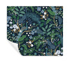 Peacock Garden Peel + Stick Wallpaper Peel and Stick Wallpaper Rifle Paper Co.   