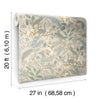 Peacock Garden Peel + Stick Wallpaper Peel and Stick Wallpaper Rifle Paper Co.   