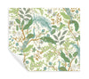 Peacock Garden Peel + Stick Wallpaper Peel and Stick Wallpaper Rifle Paper Co.   